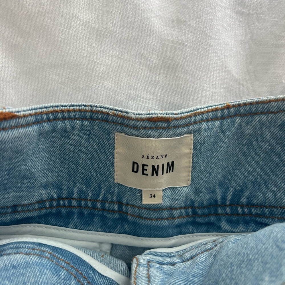Sézane Light Blue Denim Skirt - Picture 6 of 6